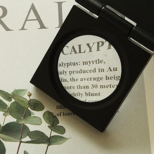 New Folding Staff Pocket Led 10X Magnifying Glass Magnifiers Microscope #TOP6