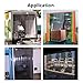 SYFXZZDS PVC Strip Curtain Vinyl Strip Door Curtain Plastic Strip Door Curtain Industrial Strip Curtain for Garage, Business, Malls (Size : 165x200cm/64.96x78.74in)