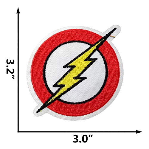 Addones 6 Pieces Cartoon American Superhero Iron On Sew On Embroidered Patch For Jackets Backpacks Jeans And Clothes Badge Applique Sign Motif Decal #TOP5