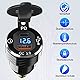 USB Din Hella Steckdose Adapter für BMW Motorrad: USB C PD 30W Ladegerät 12V Wasserdicht EU Typ C USB Stecker QC3.0 Anschluss mit LED Voltmeter für iPhone DC 12-24 Volt Europäisch Ducati Triumph BMW