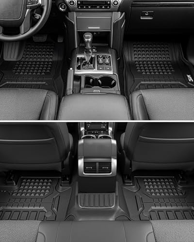 Image of 3W Floor Mats for Toyota 4Runner Gas 2025-2027 SR5 /TRD /Limited