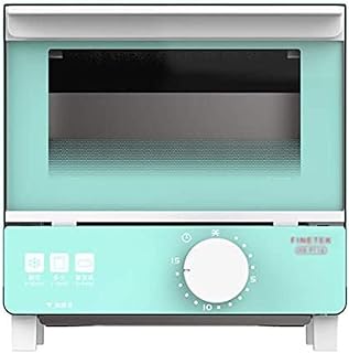 ASKLKD Mini Four Ménage Petite Machine à Cuisson Multifonctions 5L Capacité Pizza Pain Machine avec minuterie Facile à Nettoyer Cuisine Cuisine (Bleu/Rose) (Color : Blue)