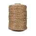 Tenn Well Natural Jute Twine, 500 Feet Long Brown Twine Rope for Crafts, Gift Wrapping, Packing, Gardening, Recycling and Wedding Decor