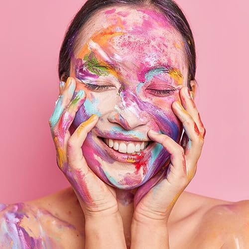 Bowitzki 14 Farben Gesicht Körperfarbe Set Creme Make-up 20ml Wasserbasierte Gesichtsmalerei Spezialeffekte für Erwachsene Kinder Halloween Weihnachtsfeier Bühne Cosplay