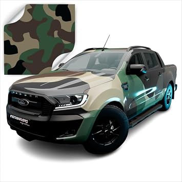 3M Printed Camo Patterns | CW Vinyl Film Car Wrap Series | CW5757J-G-54-3M Jumbo Style - Gloss Finish | Sample 3in x 5in