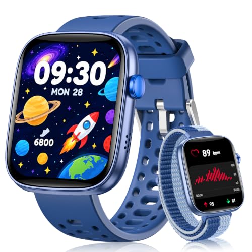 Image of Kids Smart Watch with No Phone Needed, IP68 Waterproof, for Child Ages 5-12