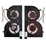 Ventilateur de refroidissement interne pour ordinateur portable, utilisé comme pièce de remplacement pour un ventilateur défectueux ou endommagé.