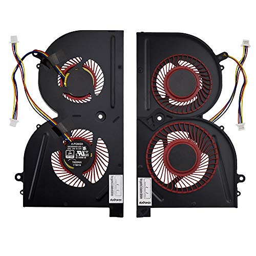Ventilateur de CPU Fan 4Pin pour réparer surchauffe MSI GS63 GS73