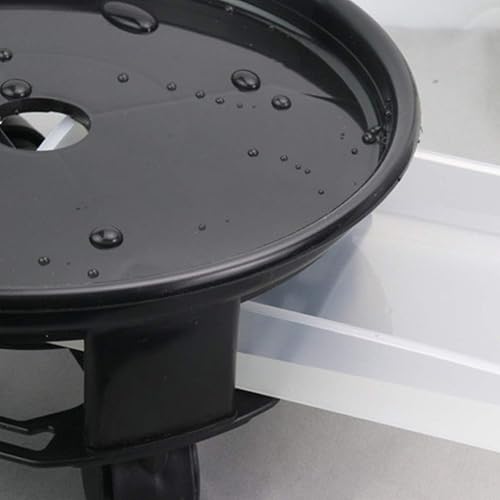 Miniatura 4 de Happyyami Macetas para plantas de interior, carrito de carrito, bandeja decorativa para plantas, paleta de 15.0 in, maceta para plantas, carrito de