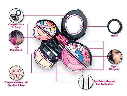 Br Deluxe Makeup Palette (64 Colors) - Extra Pearl Shine #TOP4