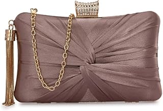 tooba Women's Beautiful Flower Box Clutch Bag | Detachable Chain Sling Strap| Ladies Purse Wallet-picture-18