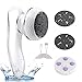 Lima Eléctrica Pedicura Eléctrico Lima Pies Callus Remover Rechargeable Pedicure Tools con 3 Recambios 2 Niveles Batería 1200MAH 2 Velocidades