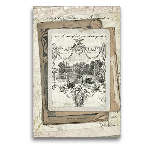 CALVENDO Impression sur Toile en Tissu de qualité supérieure 50 cm x 75 cm Motif Monde Vintage