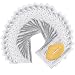 CCbeauty 20 x Gold Crystal Collagen Lip Plumper Mask Facial Face Mask Lip Care for Dry Lips