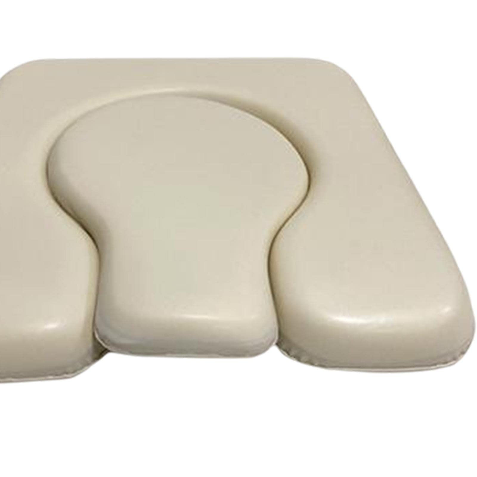 Colcolo Cojín de Asiento de Inodoro Cojín de Asiento de Inodoro Extraíble Suave para Silla discapacitada