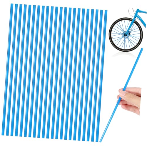 EXQUIMEUBLE 75 個 スポーク プロテクター ホイール スポーク ラップ リム プロテクター オフ ロ