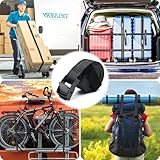 Ohuhu Tie Down Straps 4 Pack, Heavy Duty Tensioning Belts, 2.5m Adjustable Lashing Straps Cargo Straps 250kg Loading Capacity for Motorcycle, Cargo, Trucks, Trailer, Luggage, Quick Release - Image 7