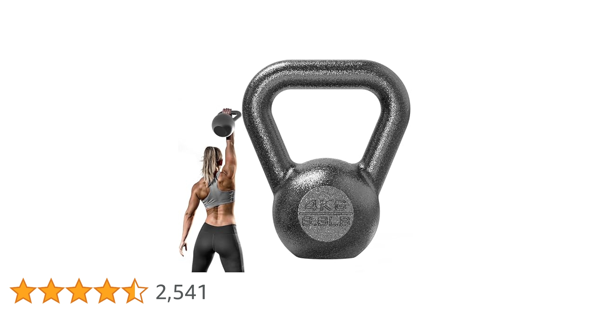 Amazon | PROIRON ケトルベル 12kg 一体型鋳鉄 ジムや自宅に最適