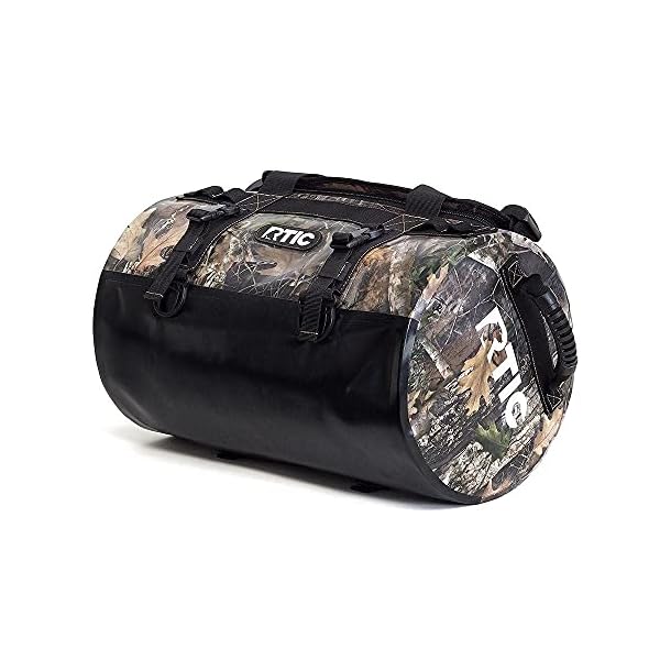 RTIC Duffel Bag Medium, KanatiCamo, Waterproof Dufflebag for Men & Women, Puncture Resistant