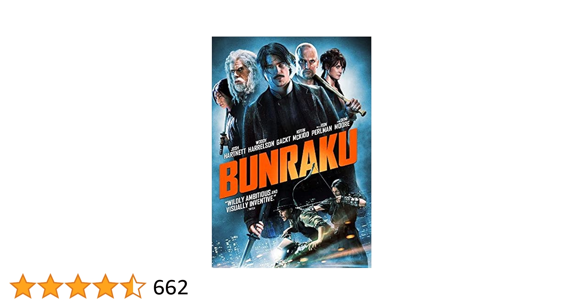 Amazon.co.jp: Bunraku [DVD] : DVD