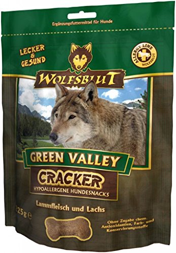 Wolfsblut 4 x 225g Cracker Green Valley mit Lamm und Fisch