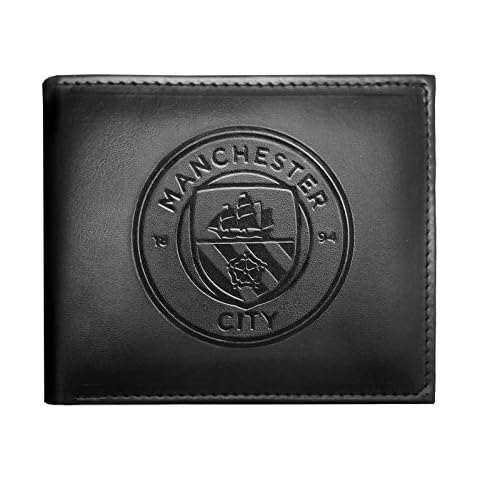 Manchester City FC Embossed Crest Wallet Cover
