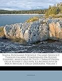  Nuova Dizionario Portatile Italiano-Tedesco E Tedesco-Italiano: Compendiato Da Quello d\'Alberti, Arricchito Di Tutti I Termini Propri Delle Scienze E ... Di Molti Articoli E Della Geografia, Volume 1