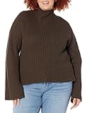 Sweet Baby Jamie Rent the Runway Pre-Loved Brown Oversized Bell Sleeve Sweater, Brown, Small