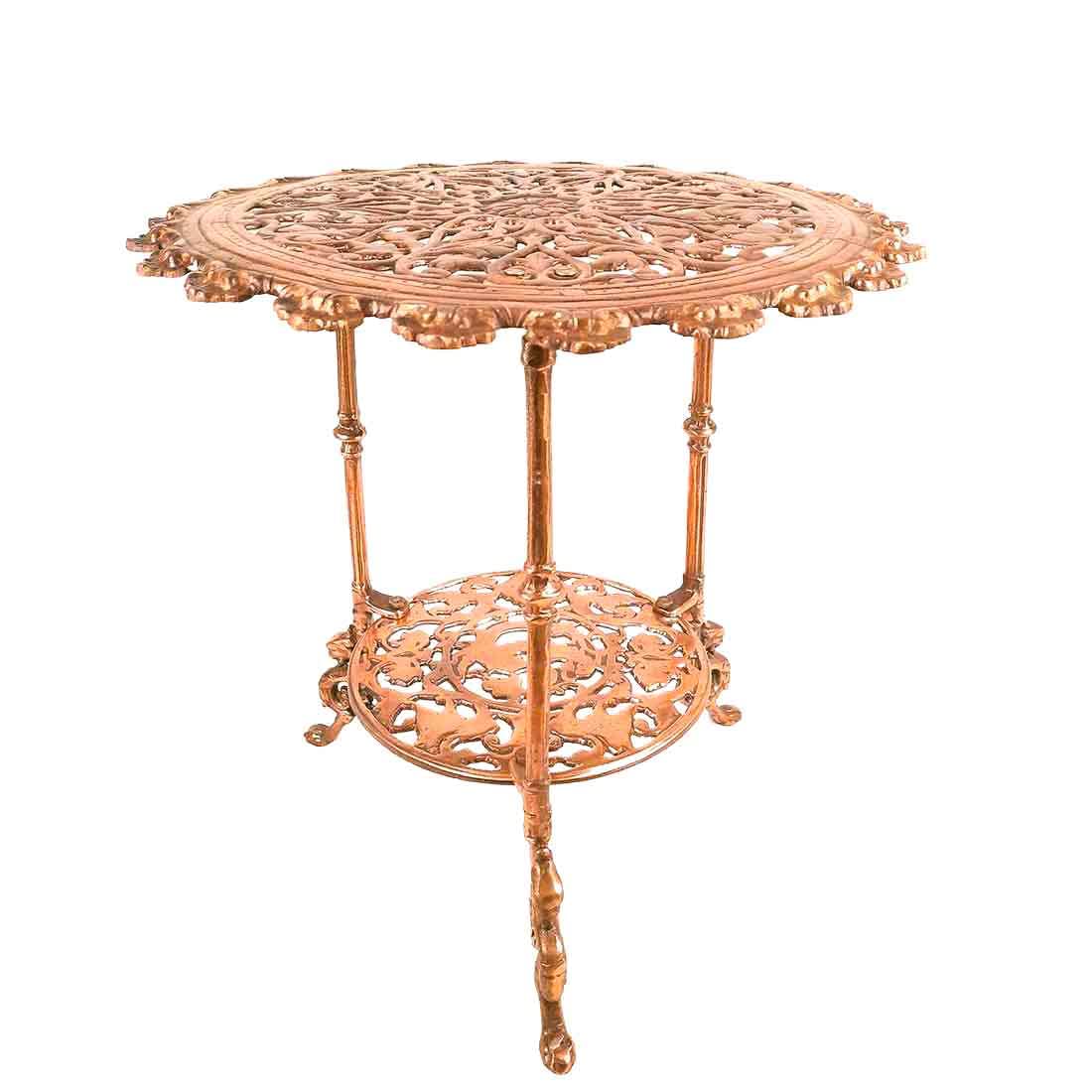 Apka Mart The Online Shop APKAMART Handcrafted Foldable Side Table - 16 Inch for Home Decor and Gifts