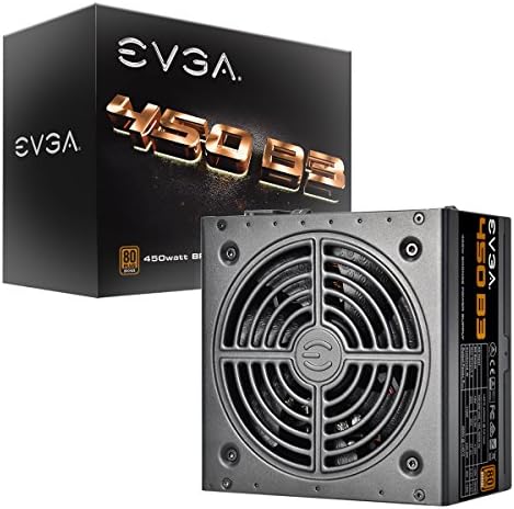 EVGA 450 B3, 80+ BRONZE 450W, Fully Modular, EVGA ECO Mode, 5 Year Warranty, Compact 150mm Size, Power Supply 220-B3-0450-V1