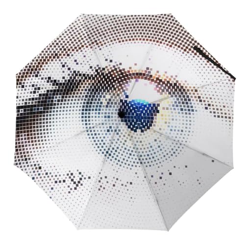 Parapluie automatique compact avec motif Égypte idéal pour le voyage