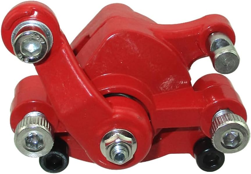 Left Right Disc Brake Calipers with brake pads Fit Chinese Pocket Bike Mini Dirt ATV Scooter Go Kart