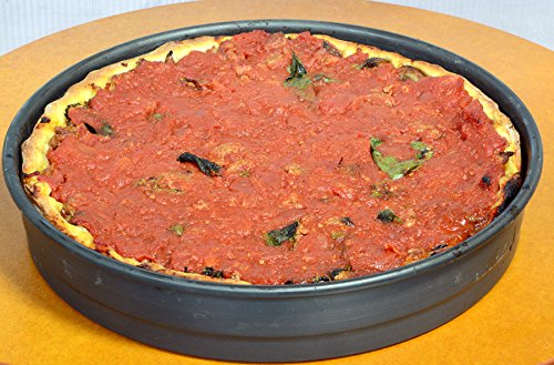Lloydpans Kitchenware Usa Made Hard-Anodized 12 Inch Perforated Deep Dish Pizza Pan #TOP6