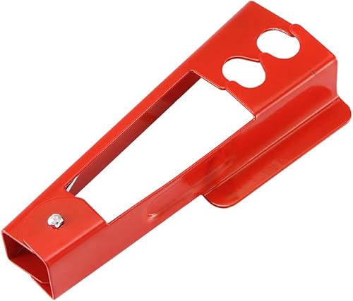 Miniatura 3 de AKOAK 1 paquete de alicates de rosas de metal para quitar tallos y hojas, herramientas de corte de bricolaje, alicates de poda de flores (rojo)