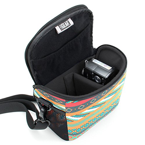 USA Gear Southwest Bridge Kameratasche mit Neopren-Schutzmaterial, Regenschutz und verstellbaren Trennwänden, geeignet… – Bild 4