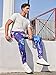 Unisex Multicolored Colorful Geometry Design Workout Sweatpants Sports Gym Jogger Pants L