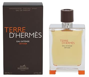 Terre DHermes Eau de Intense Vetiver by Hermes for Men 6.7 oz Eau de Parfum Spray