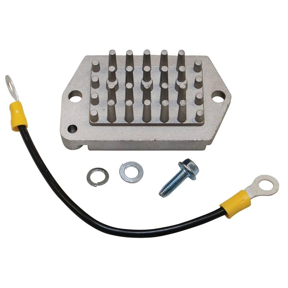 Rareelectrical Voltage Regulator 12 Volt Compatible with Kohler 25 403 39-S 25 403 32-S 25 403 29-S 25 403 21-S 25 403 20-S 25 403 08-S Ecv880 Ecv940 Ech650 Cv682 Pcv740 Pcv680 20-30 Amp Rectifier