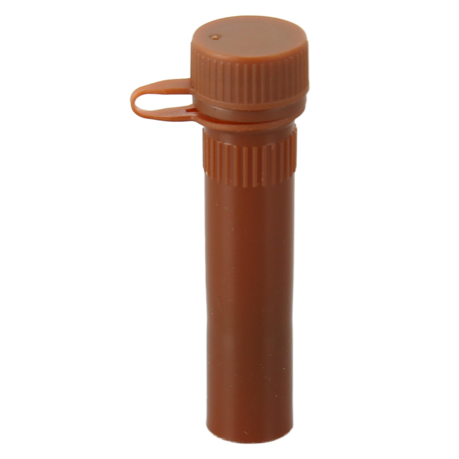 Tbest Ft Collection 500 Pezzi Tubo per Microcenfuge Profional C in Polipropilene da 0,5 Ml con Coperchio a Scatto per Ora Plies a Punta Bm (Fondo piatto, marrone)