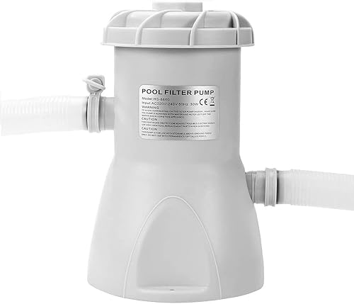 Bomba de filtro de piscina de 800 galones sobre el suelo, bomba de cartucho de filtro de piscina, filtro de bomba de agua eléctrica para piscinas,