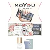 MoYou-London Nail Art Starter Kit Flower Power Collection