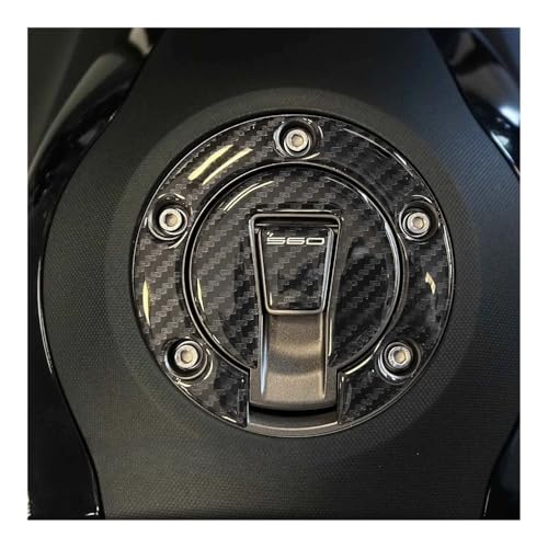Protection réservoir moto autocollant bouchon carburant Tmax 560