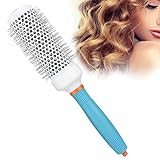 Round Hair Brush,Round Hair Brush Professional for Blow Drying Thermal Barrel Brush moroccan oil...