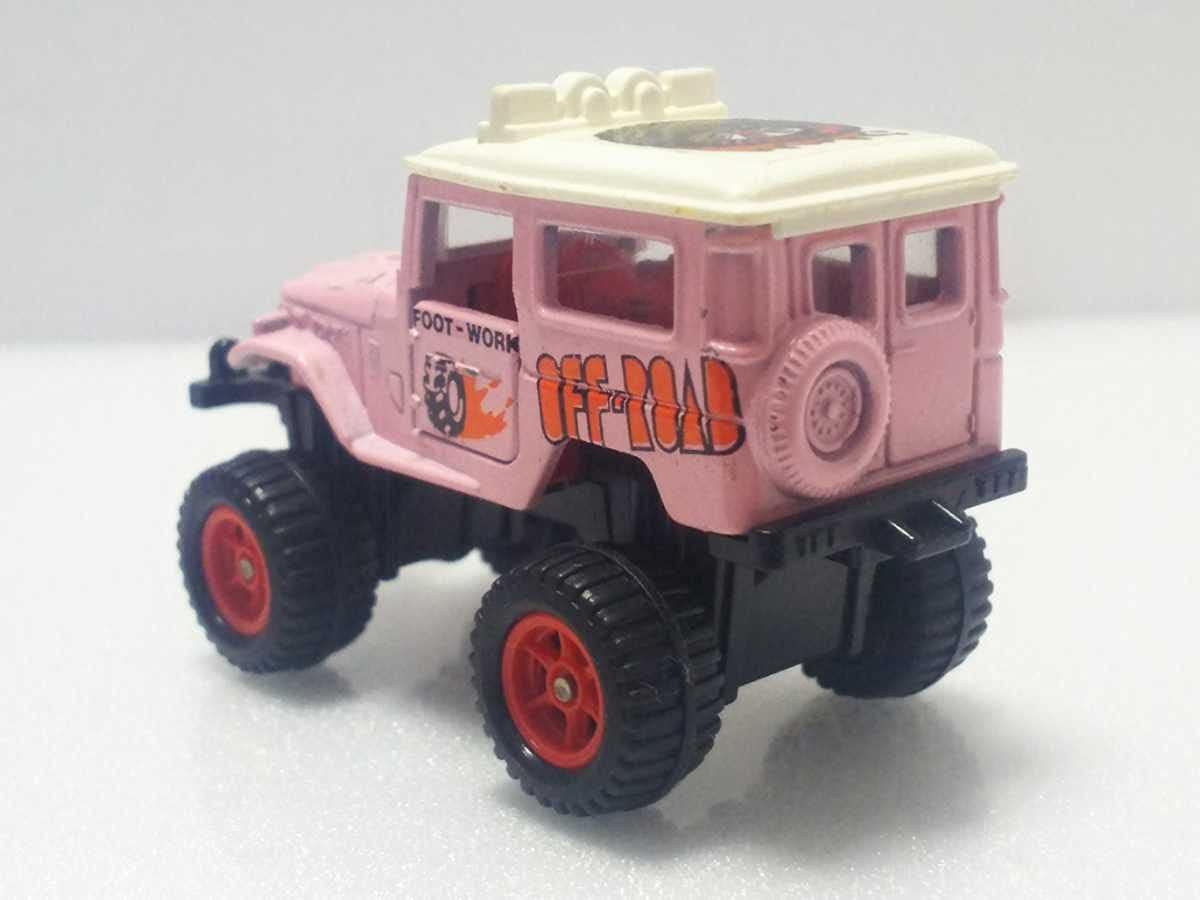 【ピンク】 トミカ　トヨタ ランドクルーザー　　　ビックフット【希少品】 きましてあ