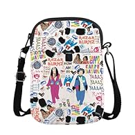 【SIZE】: Width:38cm; Height: 35cm Material:Canvas 【FUN DESIGNS MAKE PERFECT BAG】: Both Our Totes Feature Fun And Creative Designs, Is Perfect For Anyone. 【MULTI-PURPOSE WITH GREAT DESIGN】:This Is A Very Cute, Roomy, Light-Weight, And Reusable Tote Bag...