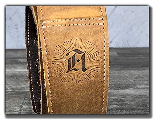Anthology Gear Sangle en cuir pleine fleur pour guitare électrique, acoustique et basse - Les Beatles, Paul McCartney, John Lennon, RIngo Starr, George Harrison Anthology Gear Sangle en cuir pleine fleur pour guitare électrique, acoustique et basse – Image 5
