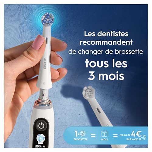 Brossettes Oral-B iO Ultimate Clean 4 recharges de brosse à dents - 4