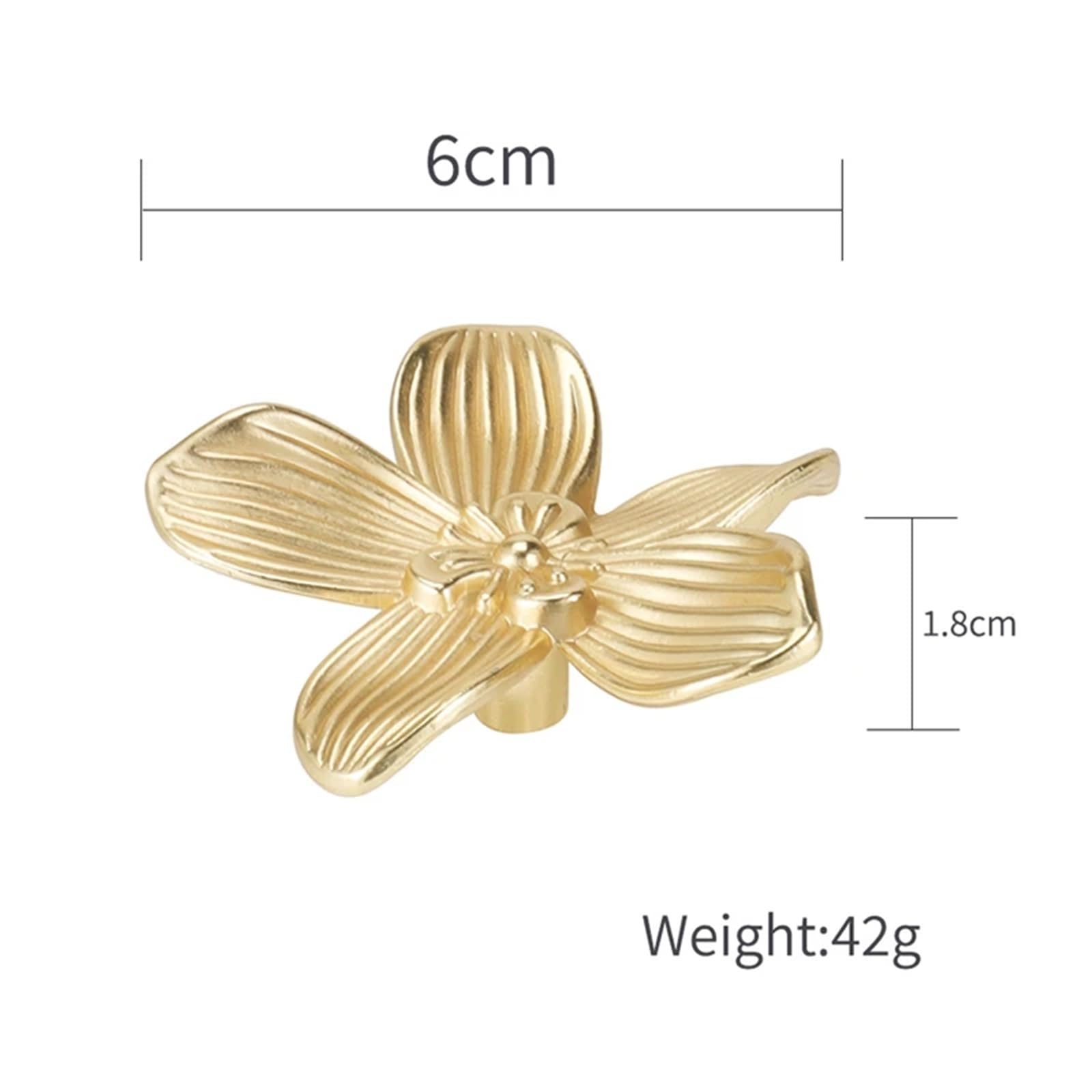 DFLPBHAV Gold Kitchen Cabinet Handles Zinc Alloy Black Cupboard Wardrobe Furniture Knobs Round Hardware Drawer Pulls 1Pcs(Gold)