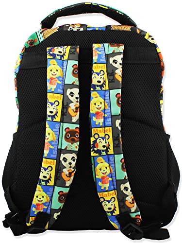 Nintendo Animal Crossing Kids 16 Inch School Backpack (One Size, Black) #TOP2