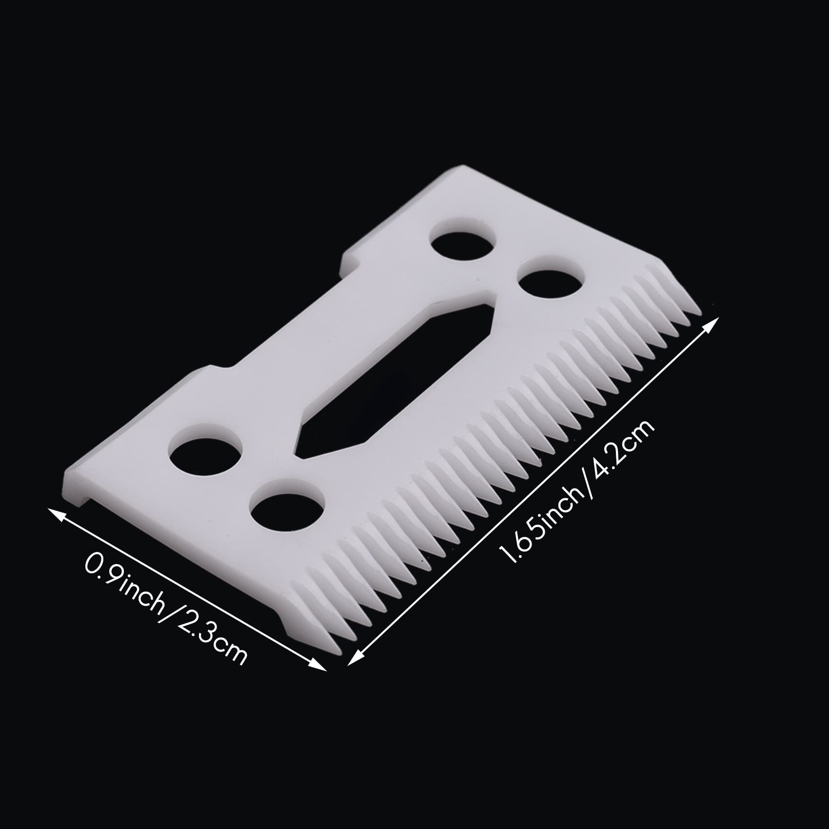 Neue 2Pcs 28 ZäHne Zirkonia Keramik Clipper Klinge für Senior Clipper